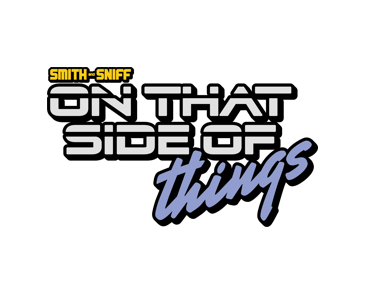 On that Side of things Die-cut Sticker, 70 mm wide